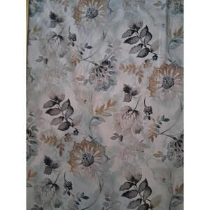 Fabric DIY furniture Cushion Fabric Muted Floral Indoor Out Door 4 Yards